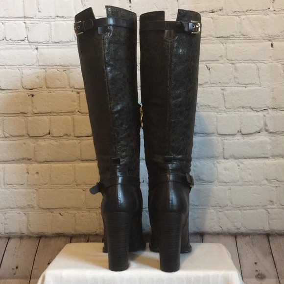 Made in Spain NWOT Beautiful Brown Knee Bo… - Picture 4 of 8